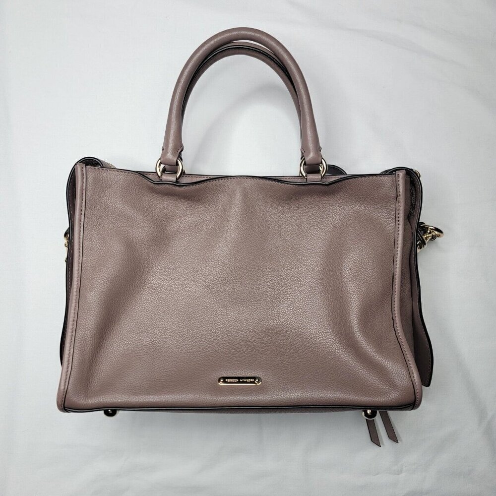 Rebecca Minkoff Mauve Taupe Handbag Shoulder Bag Purse